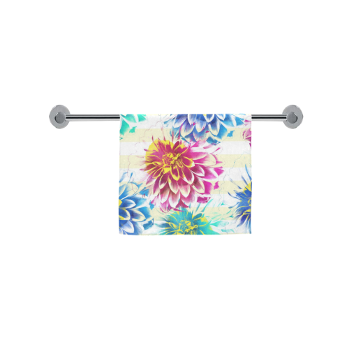 Colorful Dahlias Custom Towel 16"x28"