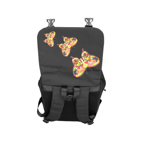 Dancing Butterflies Veggieart Vegan Casual Shoulders Backpack (Model 1623)