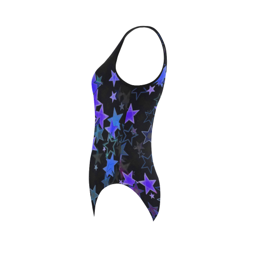 Stars20160709 Vest One Piece Swimsuit (Model S04)