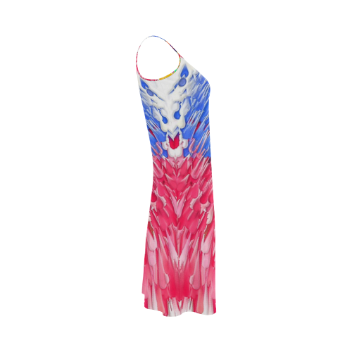 Paint splashes by Artdream Alcestis Slip Dress (Model D05)