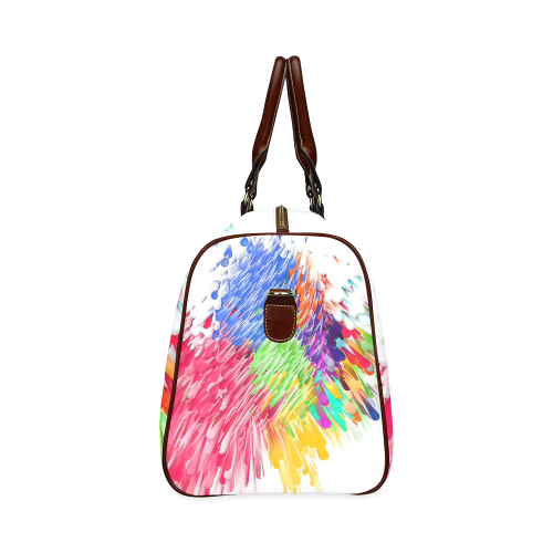 Paint splashes by Artdream Waterproof Travel Bag/Small (Model 1639)