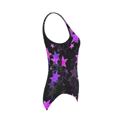 Stars20160710 Vest One Piece Swimsuit (Model S04)