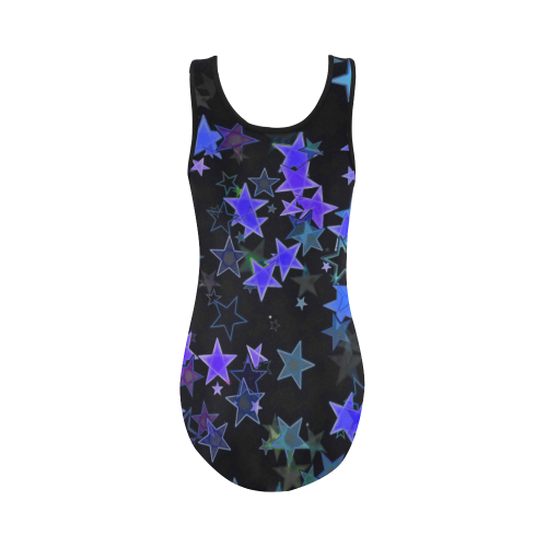 Stars20160709 Vest One Piece Swimsuit (Model S04)