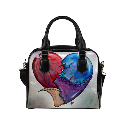 Joy Michelle - Broken Hearted Shoulder Handbag (Model 1634)