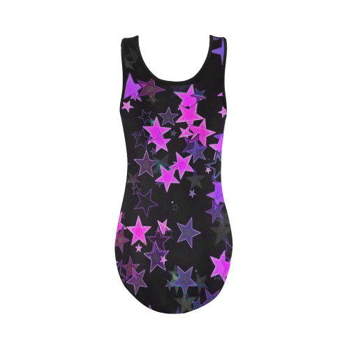 Stars20160710 Vest One Piece Swimsuit (Model S04)