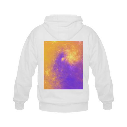 Colorful Universe Gildan Full Zip Hooded Sweatshirt (Model H02)