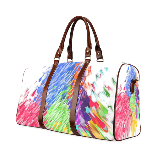 Paint splashes by Artdream Waterproof Travel Bag/Small (Model 1639)