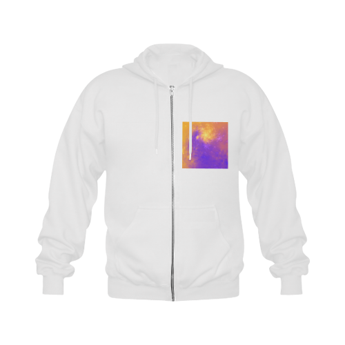 Colorful Universe Gildan Full Zip Hooded Sweatshirt (Model H02)