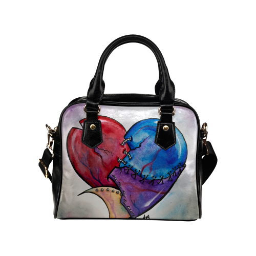 Joy Michelle - Broken Hearted Shoulder Handbag (Model 1634)