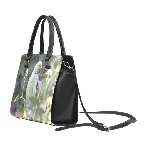 Colorful Parakeet Classic Shoulder Handbag (Model 1653)