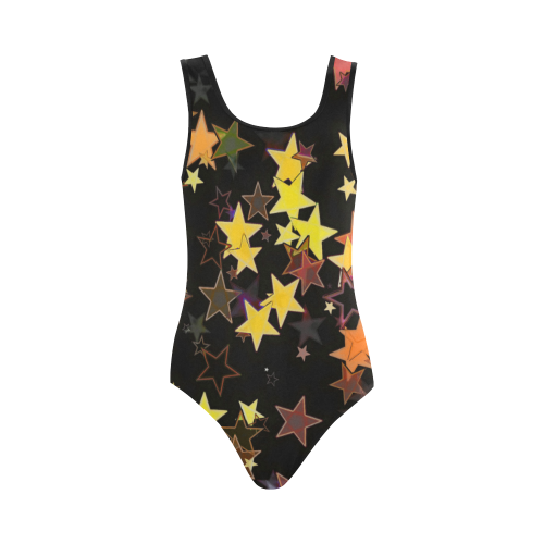 Stars20160708 Vest One Piece Swimsuit (Model S04)