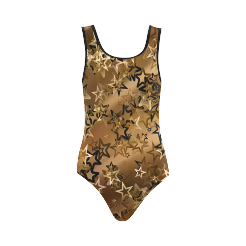 Stars20160720 Vest One Piece Swimsuit (Model S04)