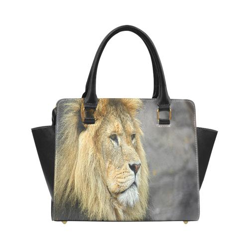 Majestic Lion Classic Shoulder Handbag (Model 1653)
