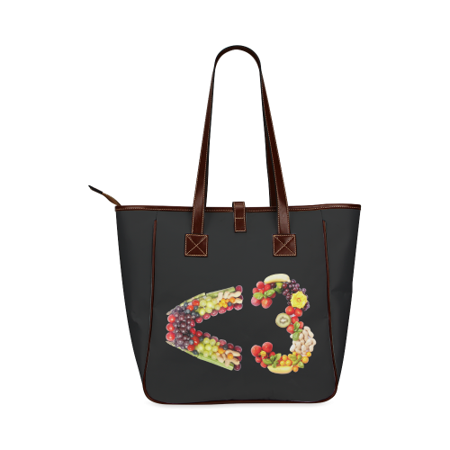 <3 LOVE Fruits and Vegetables Vegan Classic Tote Bag (Model 1644)