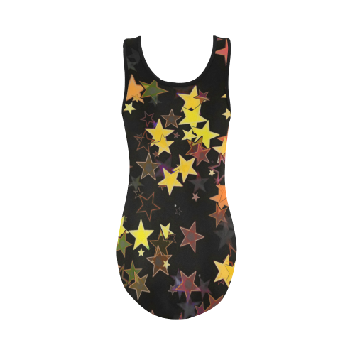 Stars20160708 Vest One Piece Swimsuit (Model S04)