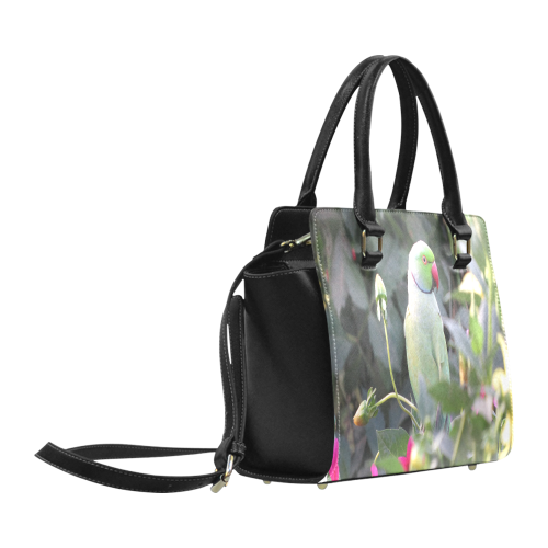 Colorful Parakeet Classic Shoulder Handbag (Model 1653)