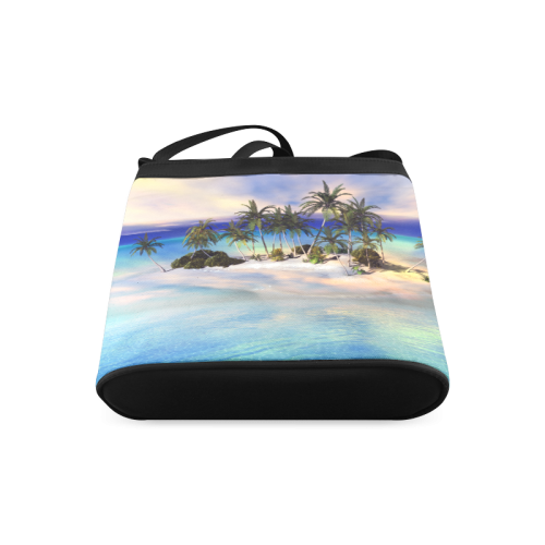 Wonderful view over the sea in the sunset Crossbody Bags (Model 1613)