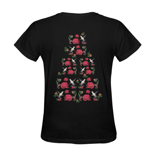 Hummers N Roses Sunny Women's T-shirt (Model T05)