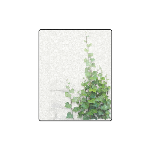 Watercolor Vines, climbing plant Blanket 40"x50"