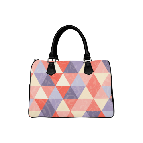 Harlequin Multicolor Pattern by ArtformDesigns Boston Handbag (Model 1621)