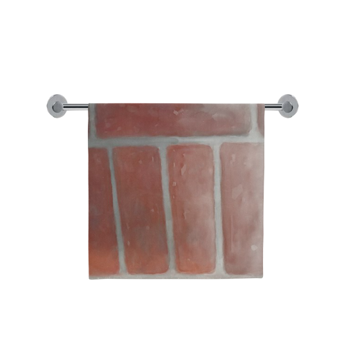 Red Brick Bath Towel 30"x56"