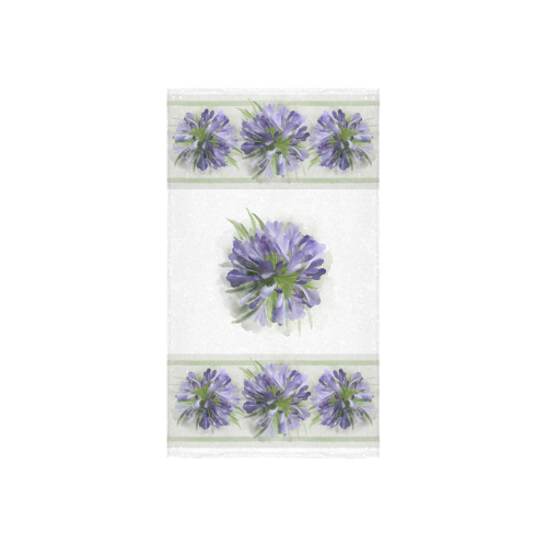 Purple Flower Custom Towel 16"x28"