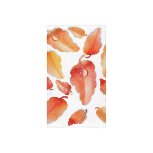Red- orange leaves Custom Towel 16"x28"
