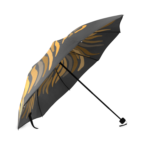 Artistic Regal Lion Abstract Art Foldable Umbrella (Model U01)