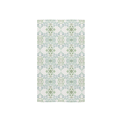 Blue and Green pattern Custom Towel 16"x28"