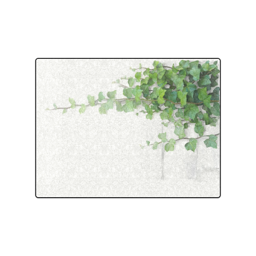 Watercolor Vines, climbing plant Blanket 50"x60"