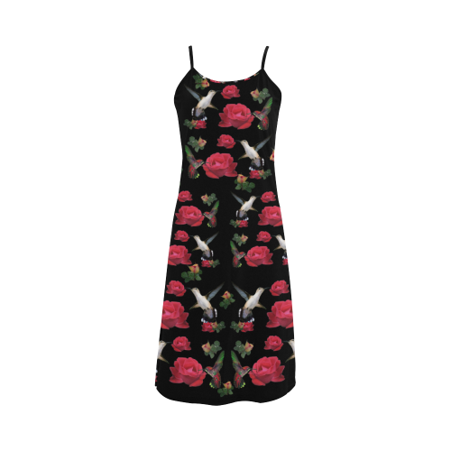 Hummers N Roses Alcestis Slip Dress (Model D05)