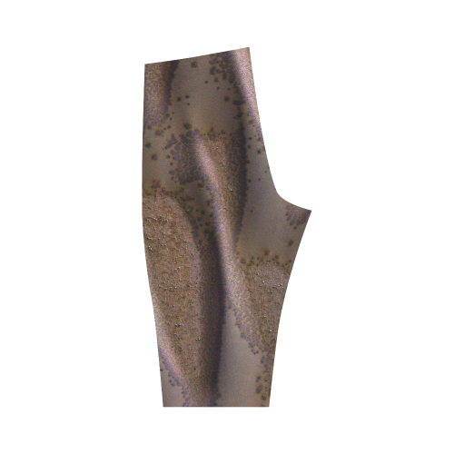 Frosted Dunes on Mars Hestia Cropped Leggings (Model L03)