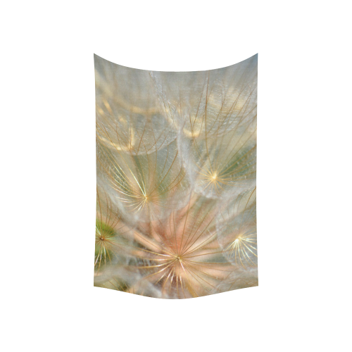 Glowing with the Sun Cotton Linen Wall Tapestry 60"x 40"