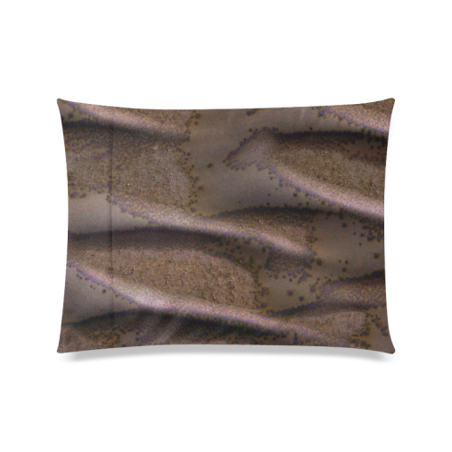 Frosted Dunes on Mars Custom Zippered Pillow Case 20"x26"(Twin Sides)