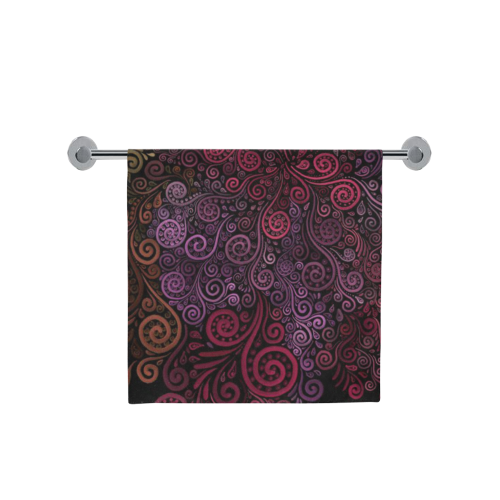 Psychedelic 3D Rose Bath Towel 30"x56"