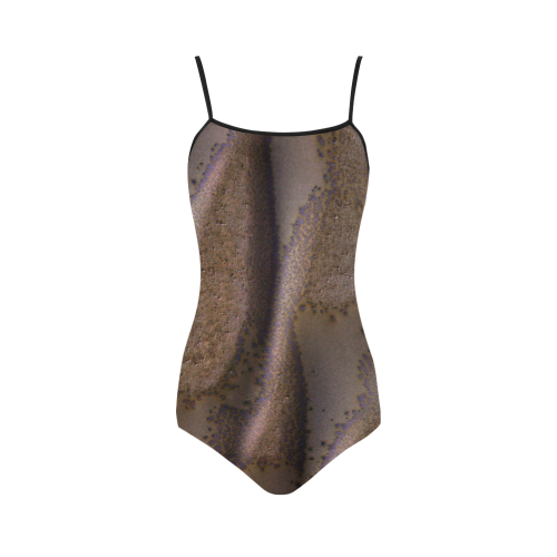 Frosted Dunes on Mars Strap Swimsuit ( Model S05)