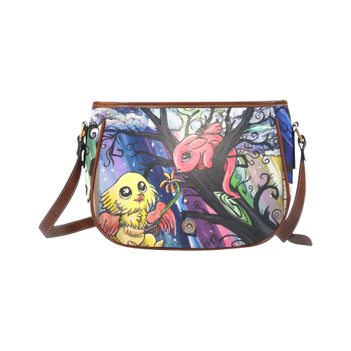 Cute Ceatures Saddle Bag/Small (Model 1649) Full Customization