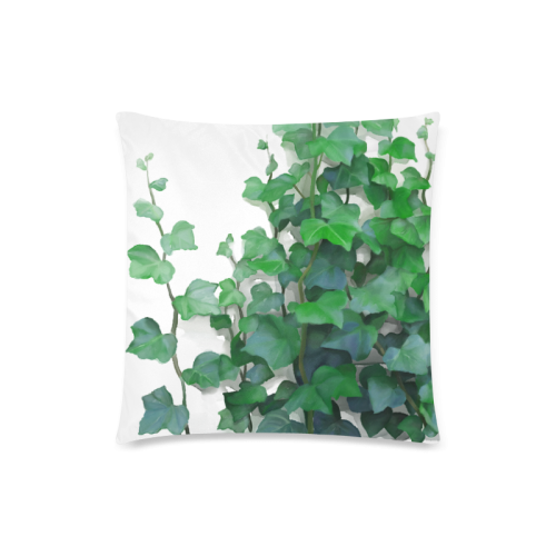 Vines, climbing plant Custom Zippered Pillow Case 18"x18"(Twin Sides)