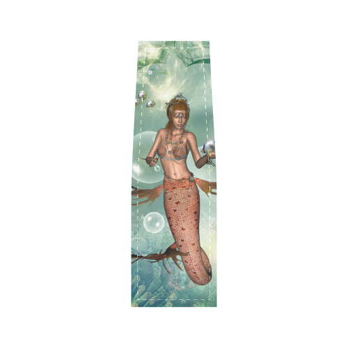 Beautiful mermaid fith butterflyfish Saddle Bag/Small (Model 1649) Full Customization