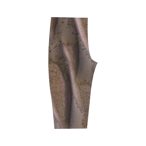 Frosted Dunes on Mars Hestia Cropped Leggings (Model L03)