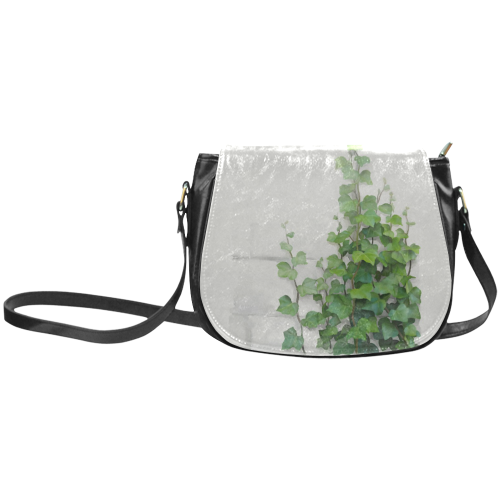 Watercolor Vines, climbing plant Classic Saddle Bag/Large (Model 1648)