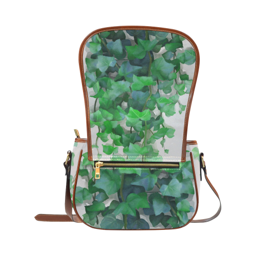 Vines, climbing plant Saddle Bag/Large (Model 1649)