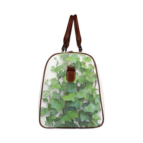 Watercolor Vines, climbing plant Waterproof Travel Bag/Small (Model 1639)