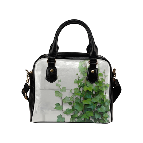 Watercolor Vines, climbing plant Shoulder Handbag (Model 1634)