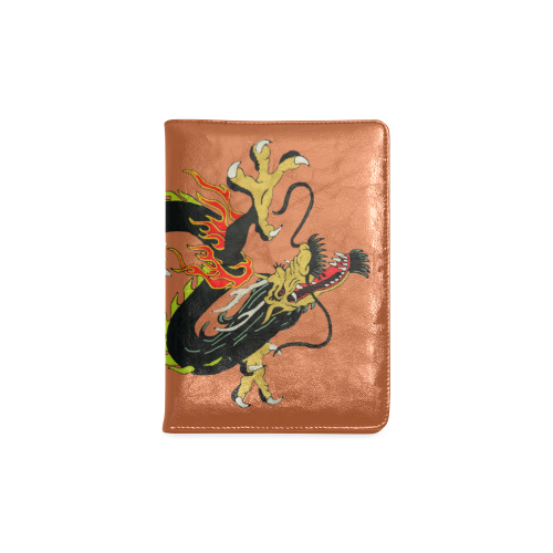 Chinese Dragon Black Custom NoteBook A5