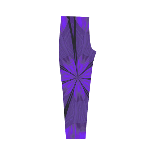 Purple Neon Capri Legging (Model L02)