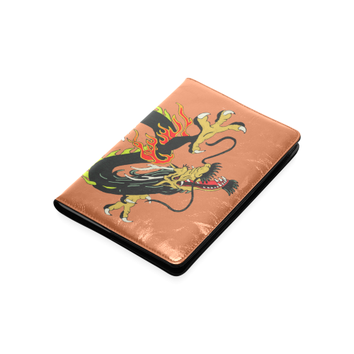 Chinese Dragon Black Custom NoteBook A5