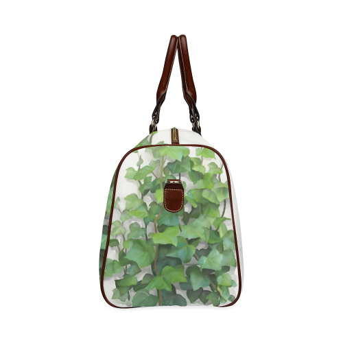 Watercolor Vines, climbing plant Waterproof Travel Bag/Small (Model 1639)