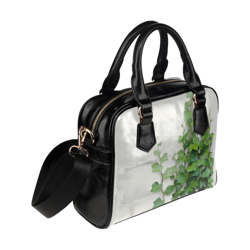 Watercolor Vines, climbing plant Shoulder Handbag (Model 1634)