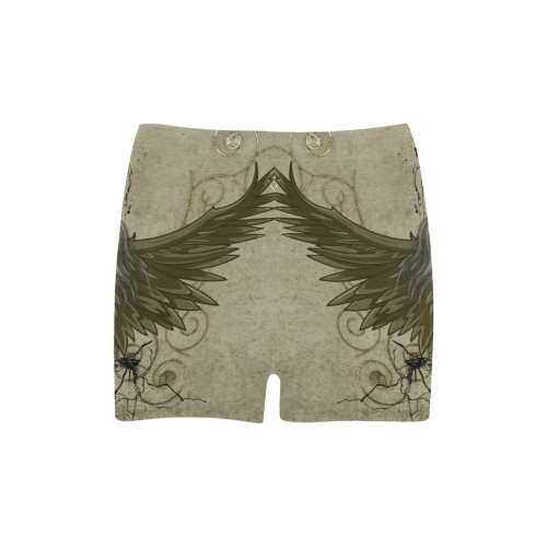 Wild horse with wings Briseis Skinny Shorts (Model L04)